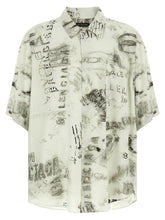 Balenciaga Gray Viscose Blouse - IT52 | XL
