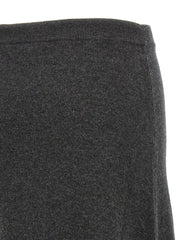 Balenciaga Gray Wool Mini Skirt - M