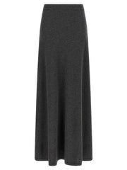 Balenciaga Gray Wool Mini Skirt - M