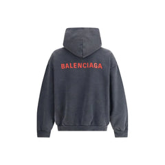 Balenciaga Logo hooded Sweatshirt - Hoodies