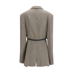 Balenciaga Multicolor Lyocell Coat - IT38 | S