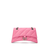 Balenciaga Pink Leather Shoulder Bag