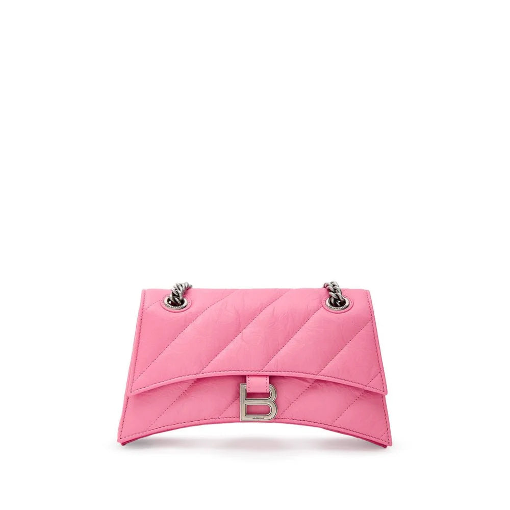 Balenciaga Pink Leather Shoulder Bag - Shoulder Bags