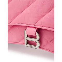 Balenciaga Pink Leather Shoulder Bag - Shoulder Bags