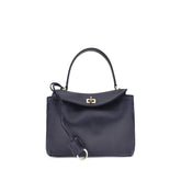 Balenciaga Rodeo Small Shoulder Bag in used-effect leather - Shoulder Bags