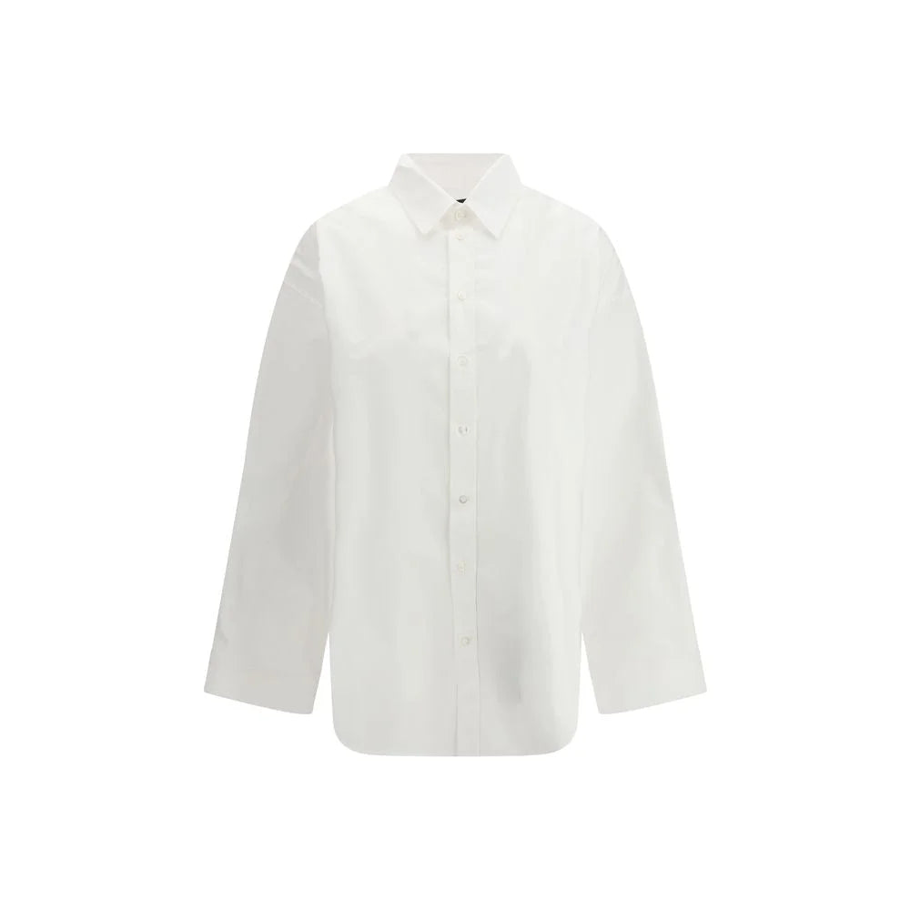 Balenciaga White Cotton Dress Shirt