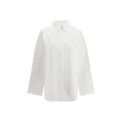 Balenciaga White Cotton Dress Shirt