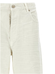 Balenciaga White Cotton Jeans Denim - XS