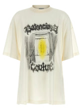 Λευκό T-shirt από βαμβάκι Balenciaga - XS
