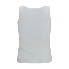 Balenciaga White Cotton Tank Tops