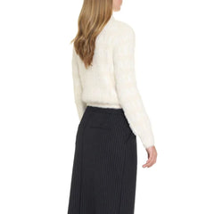 Balenciaga White Elastane Sweatshirt - M