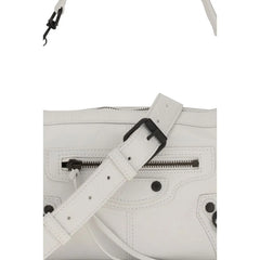 Balenciaga Weiße Handtasche aus Lammfell Aries
