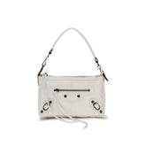 Balenciaga White Lamb Ovis Aries Aries Handbag