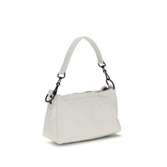 Balenciaga Weiße Handtasche aus Lammfell Aries
