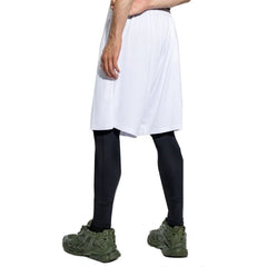 Balenciaga White Polyester Bermuda Shorts - XS