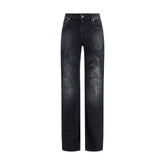 Balenciaga Wide-leg Cotton Jeans - Jeans