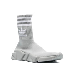 Baskets de sport en nylon gris BALENCIAGA X ADIDAS - EU35/US5