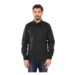 Ballantyne Black Cotton Men Shirt - Shirts