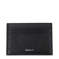 Bally Svart läderkorthållare
