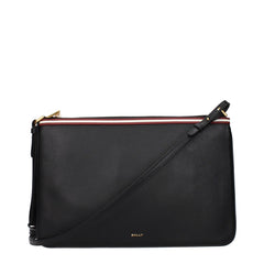 Bally Black Leather Crossbody Bag