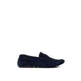 Bally Blue Leather Moccassin - 8.5 - Flats