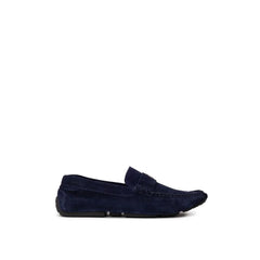 Bally Blue Leather Moccassin - 8.5 - Flats