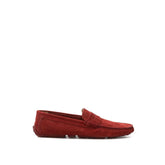 Bally Bordeaux Leather Moccassin - EU42/US9 - Flats
