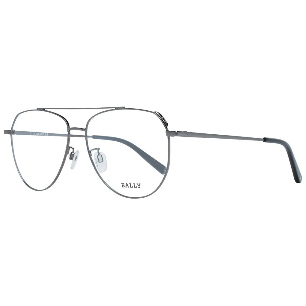Bally Gray Unisex Glasses Frame - Eyeglasses