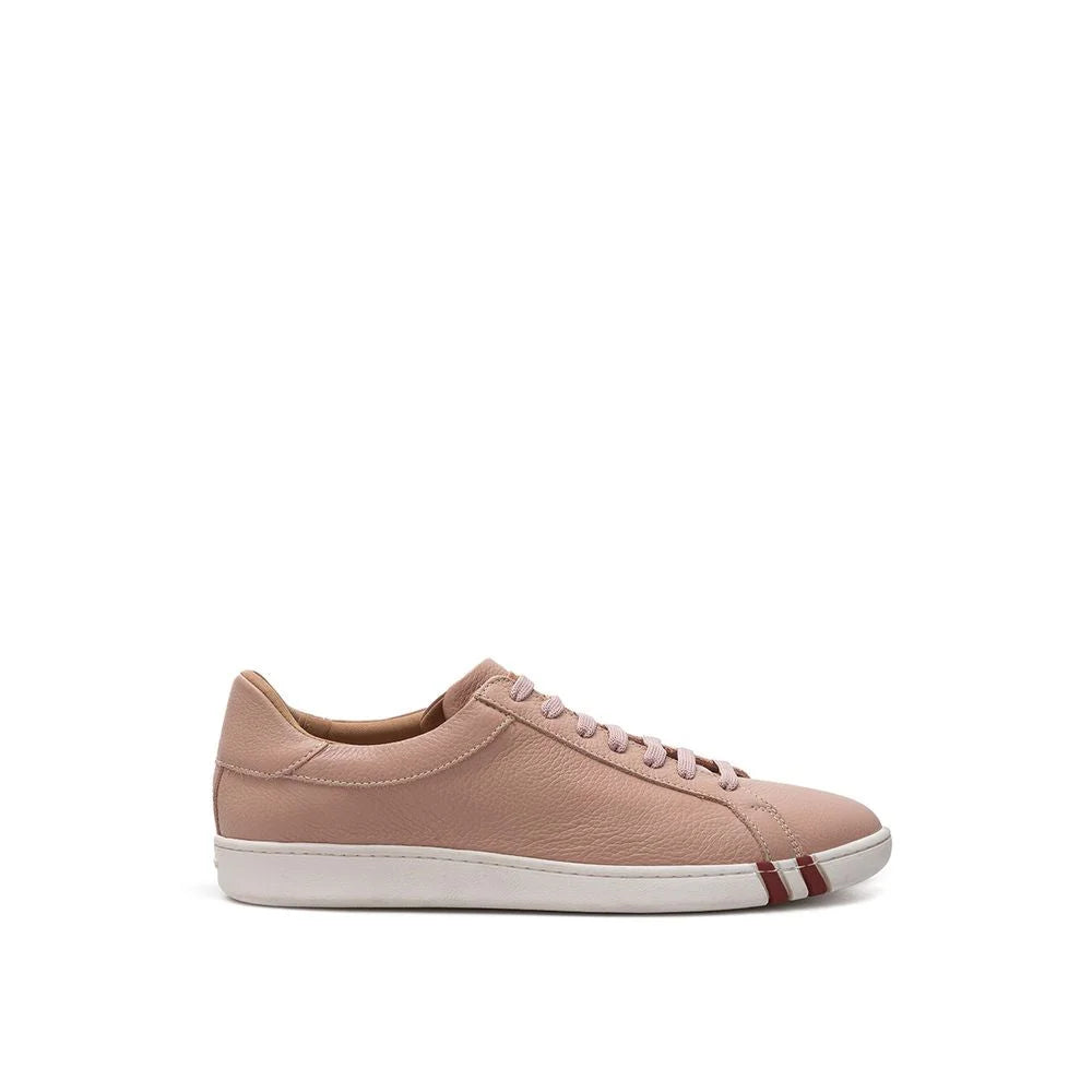 Bally Pink Leather Sneaker - Sneakers