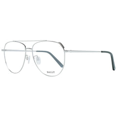Bally Silver Unisex Glasses Frame - Eyeglasses