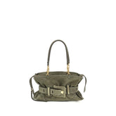 Balmain Bicolor Calf Leather Bos Taurus Handbag