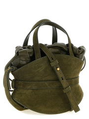 Balmain Bicolor Calfskin Handbag