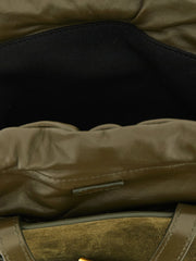Balmain Bicolor Calfskin Handbag