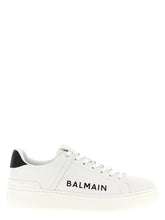 Balmain Bicolor Calfskin Low Top Sneakers