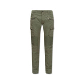 Balmain Bicolor Cotton Cargo Pants