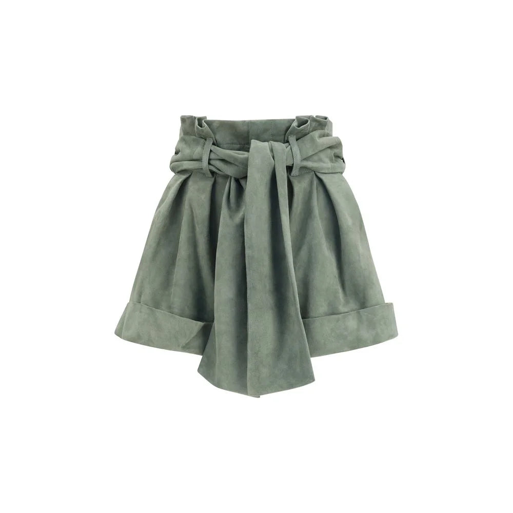 Balmain Bicolor Lamb Ovis Aries Aries Bermuda Shorts