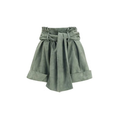 Balmain Bicolor Lamb Ovis Aries Aries Bermuda Shorts