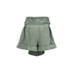 Balmain Bicolor Lamb Ovis Aries Aries Bermuda Shorts