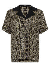 Balmain Bicolor Viscose Blouse