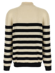 Balmain Bicolor Wool Cardigan