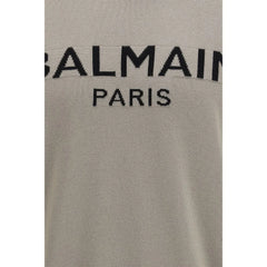 Balmain Bicolor Wool Oves Aries Sweatshirt