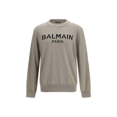 Balmain Bicolor Wool Oves Aries Sweatshirt