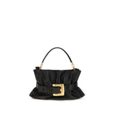 Balmain Black Calf Leather Bos Taurus Shoulder Bag