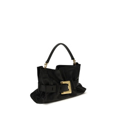Balmain Cierna kozenkova kabelka Bos Taurus
