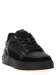 Balmain Black Calfskin Sneakers - EU35/US5