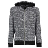 Balmain Black Cotton Men’s Sweater - Sweatshirts