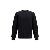 Balmain Black Cotton Sweatshirt