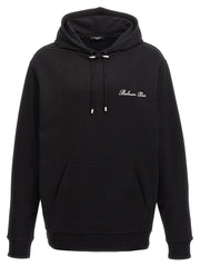 Balmain Black Cotton Sweatshirt
