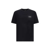 Balmain Black Cotton T-Shirt