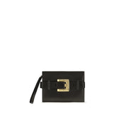 Sac Balmain Noir en Laine d'Agneau Ovis Aries